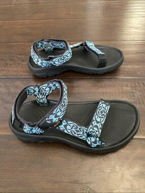 Teva Strappy adjustable outdoor walking Sandals men’s size 7